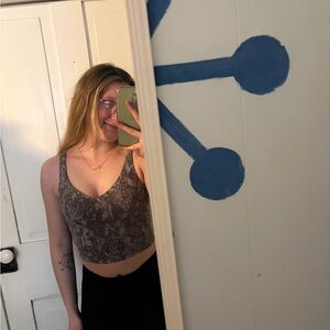 Lululemon align hideaway camo lunar rock multi tank top